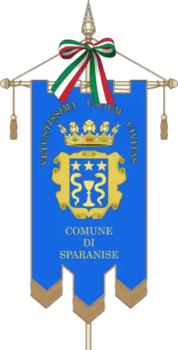 Drapeau de Sparanise
