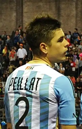Gonzalo Peillat, meilleur buteur lors de la saison 2014 avec 8 réalisations.