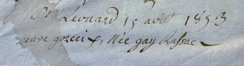 Marguerite Gorceix née Gay Lussac