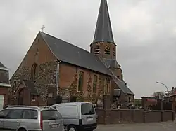 L'église Saint-Géry (Sint Goriks) à Audenhove-Saint-Géry (Sint-Goriks-Oudenhove).