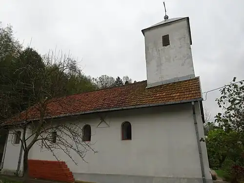 La façade nord.