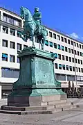 Statue à Göteborg en 2017.