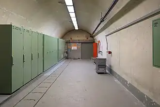 Abris ventilé pour 50 personnes.