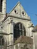 Chevet du vaisseau central.