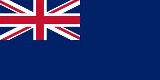 Le Blue Ensign.
