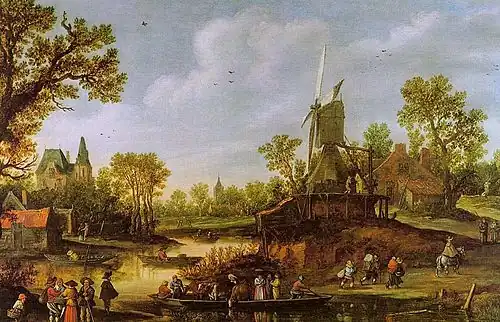 Paysage fluvial (1625)Collection E. G. Bürhle, Zurich.