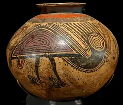 Trois oiseaux stylisés. 800-1000. Mu. Hist. Nat. Los Angeles.