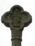Côté est de la croix du XVe&nbsp;siècle.