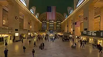 Le hall du Grand Central Terminal.