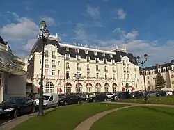 Le Grand Hôtel de Cabourg.