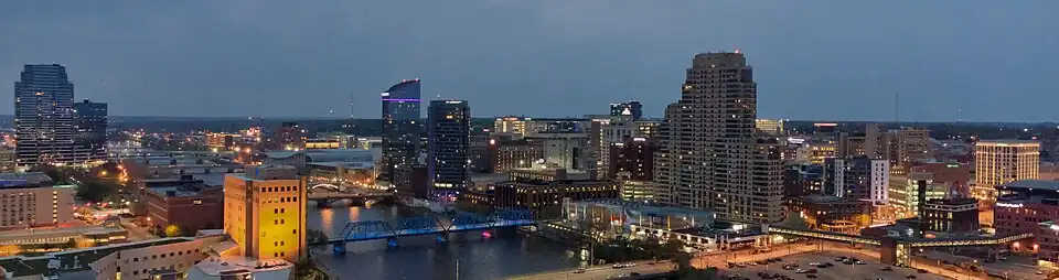 Grand Rapids, la deuxième ville la plus peuplée du Michigan