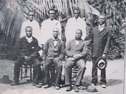 Premiers missionnaires de Grand Batanga.