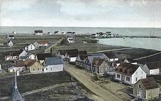 Grande-Rivière vue de l'est vers 1910