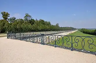 Au départ de la grande terrasse de Saint-Germain