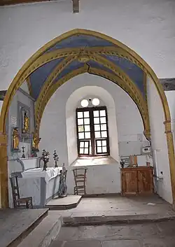 La chapelle de la Vierge.