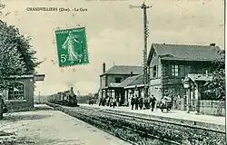 la gare vers 1900