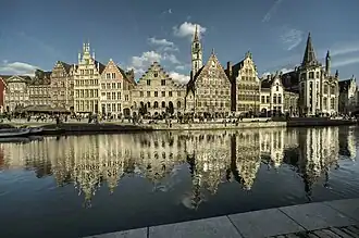 Vue générale du Graslei