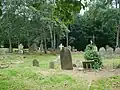 Pierres tombales du cimetière de l'église Sainte-Marie-Madeleine de East Ham (Londres).