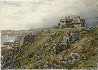 Graycliff, the Artist's Home, Newport, Rhode Island (1882)