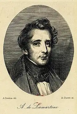 Portrait d'Alphonse de Lamartine (1926).