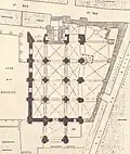 Plan de la mosquée, 1873