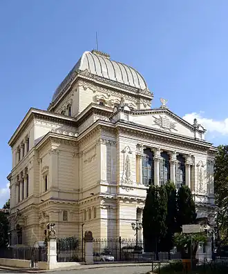 Grande synagogue de Rome.