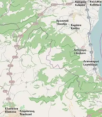 Image illustrative de l’article Route nationale 13 (Grèce)