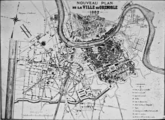 Grenoble en 1882