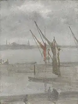 Grey and Silver: Chelsea Wharf, 1864-1868Washington, National Gallery of Art