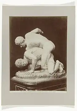 Les Lutteur. Galerie des Offices, vers 1880-1895, Amsterdam, Rijksmuseum.