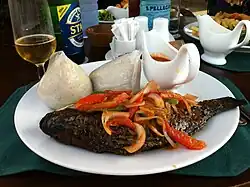 Tilapia grillé