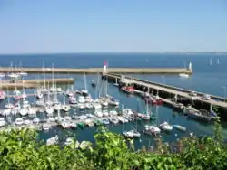 Port de plaisance de l'île de Groix.