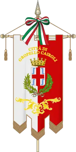 Drapeau de Gropello Cairoli