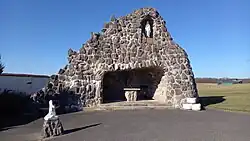 Grotte de Lourdes de Hilsprich (Moselle, France)