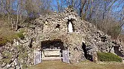 Grotte de Lourdes de Lixing-les-Rouhling (Moselle, France)
