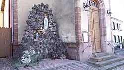 Grotte de Lourdes de Rémelfing (Moselle, France)