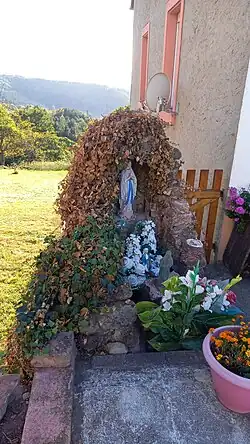 Grotte de Lourdes privée de Dabo-Hellert (Moselle, France)