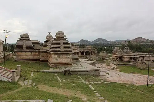 Temple de Kapila à Shiva. Colline d'Hemakuta, début XIVe&nbsp;siècle, Hampi-Vijayanagar