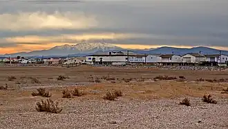 Depuis les chalets de Gruissan.