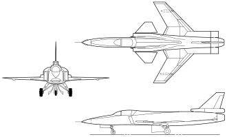 vue en plan de l’avion