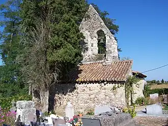 L'église Notre-Dame de Fontet (sept. 2014).