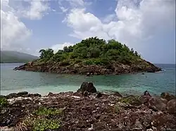 Les Îlets Pigeon dans la Réserve Cousteau, Parc National de la Guadeloupe, Bouillante.