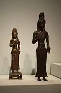 Deux figures de Guanyin provenant du royaume de Dali (937 - 1253), Yunnan. San Francisco, The Asian Museum of Art
