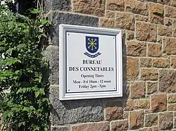 Bureau des connétables de Saint-Martin.