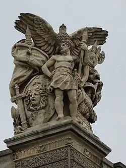 La Guerre (1856-1857), Paris, palais du Louvre.