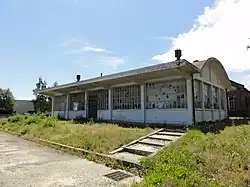 Un ancien bâtiment, existant encore à la fosse Sainte Marie.