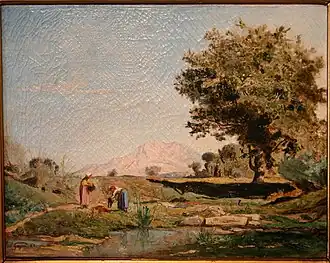 Deux lavandières (1852)Marseille, musée Grobet-Labadié.