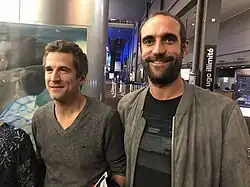Guillaume Canet et Édouard Bergeon à Strasbourg