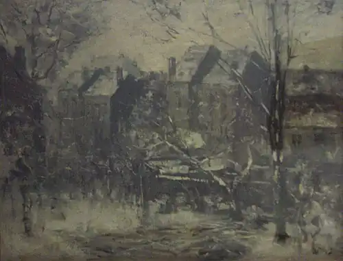 Tempête de neige,1886Musées royaux des Beaux-Arts