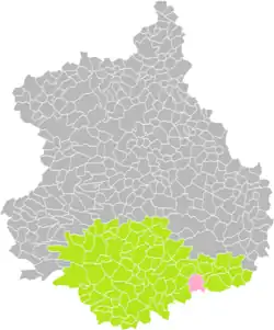 Guillonville dans son arrondissement.